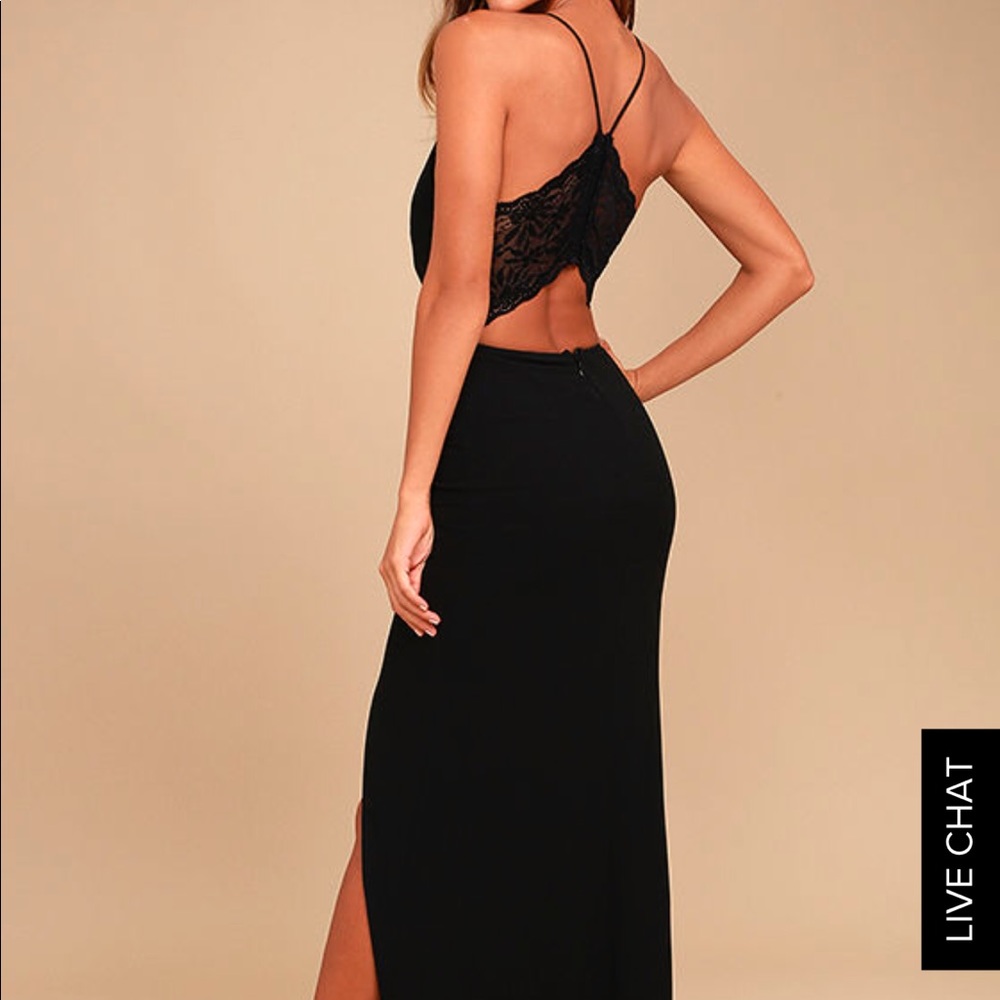 long black formal dress